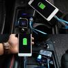 Автомобильный разветвитель прикуривателя с 2 розетками, USB-зарядкой, адаптер 12 В/24 В с USB-портом