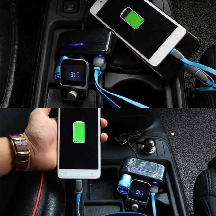 Автомобильный разветвитель прикуривателя с 2 розетками, USB-зарядкой, адаптер 12 В/24 В с USB-портом