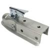 Trailer Tongue Coupler 2in Ball Head 63mm Channel Width 3500lbs Load Capacity Rust Proof for Caravan RV