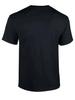 Front retro rock band pattern print crew neck shortsleeved Tshirt top comfortable breathable fabric casual sports style men
