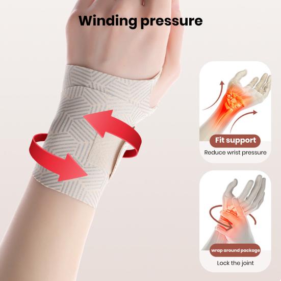 Ultra-thin Wrist Brace Tendon Sheath Friction Reduction Elastic Wrist Hands Compression And Support Anti-sprain Wrist Guards for Fitness Enthusiasts