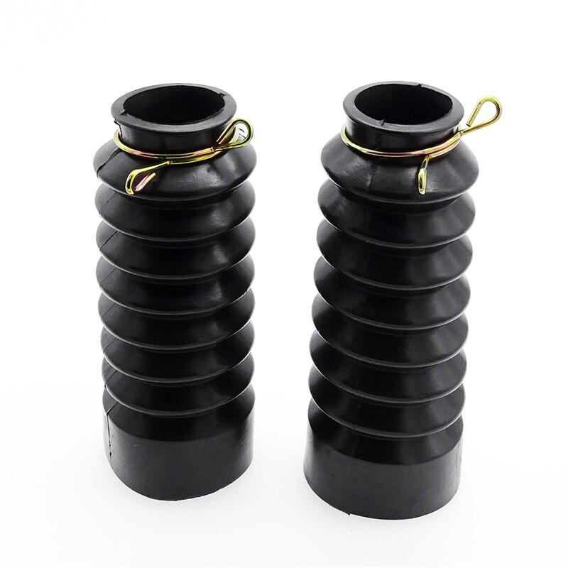 1 пара универсальных мотоциклетных гетр Gators, защита от ударов, защита от пыли, резиновая передняя крышка вилки для Yamaha Suzuki Kawasaki