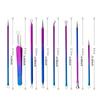 8pcs/set Color Pimple Comedone Extractor Tool Skin Care Acne Removal Kit for Pimples Blackheads Blemish Whitehead Removing Tool