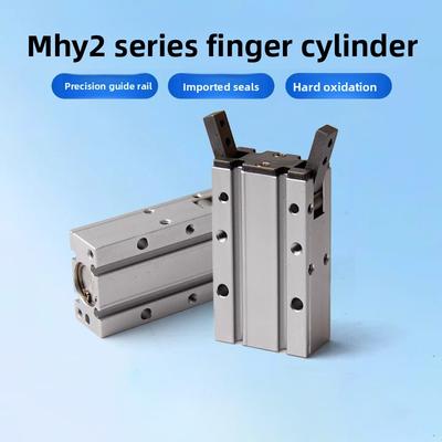 MHY2-10D 16D 20D 25D Двухсторонний Пневматический цилиндр Захват Тип Y Угловой 180 градусов Алюминиевые зажимы Диаметр 10-25 мм