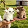 Мягкий Плюшевый Брелок-Овечка из Синьцзяна Пушистый Мягкий Подвеска для Мини-Сумки Маленький Новогодний Талисман для Подарков на Выпускной