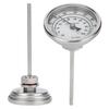 1/2 NPT Thread Stainless Steel Dial Thermometer Homebrew Kettle Thermometer 0?220 Fahrenheit  /?10?100 Celsius