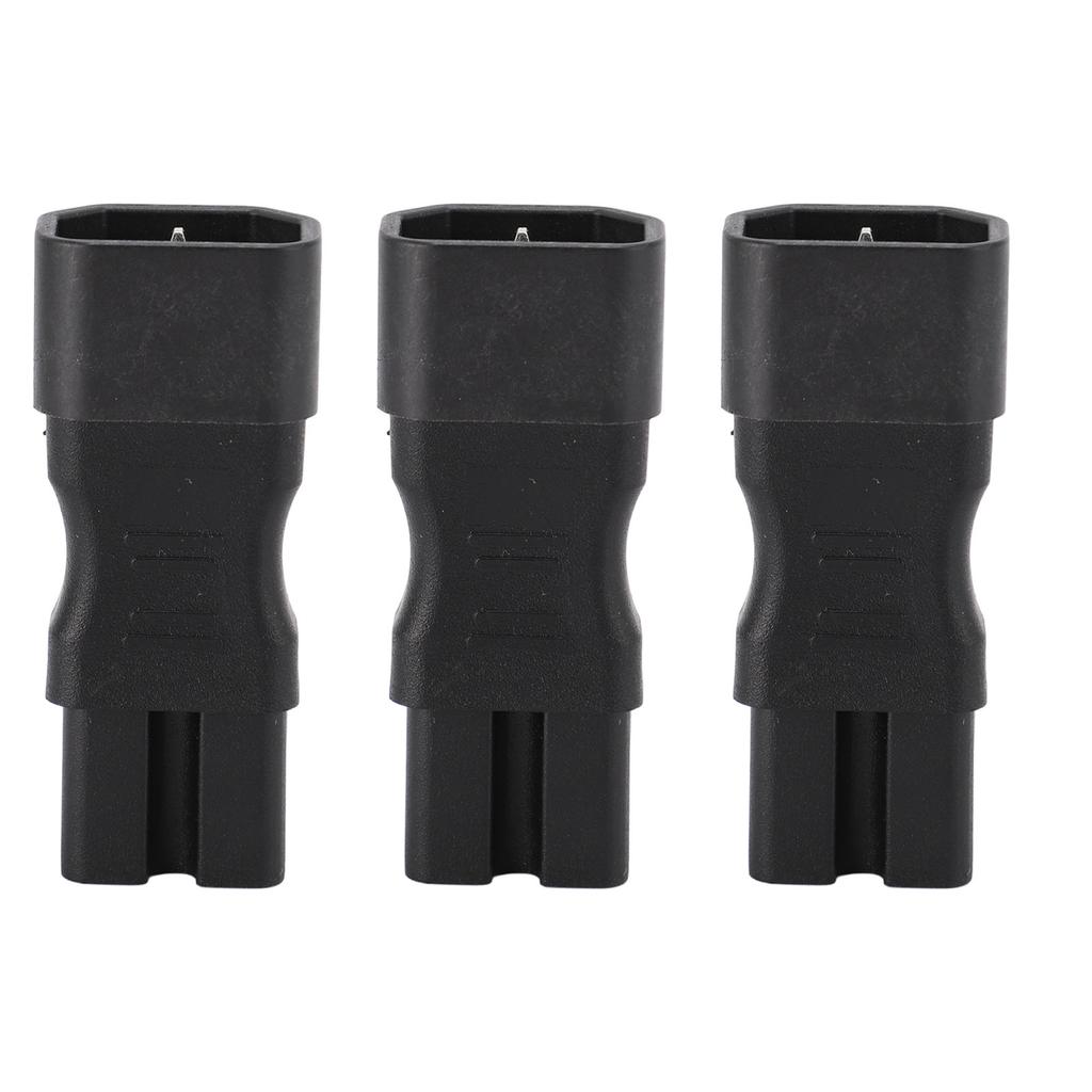 3PCS Comb адаптер питания IEC320 C14 на C15 ПВХ и медный разъем адаптера питания для ноутбука 250 В