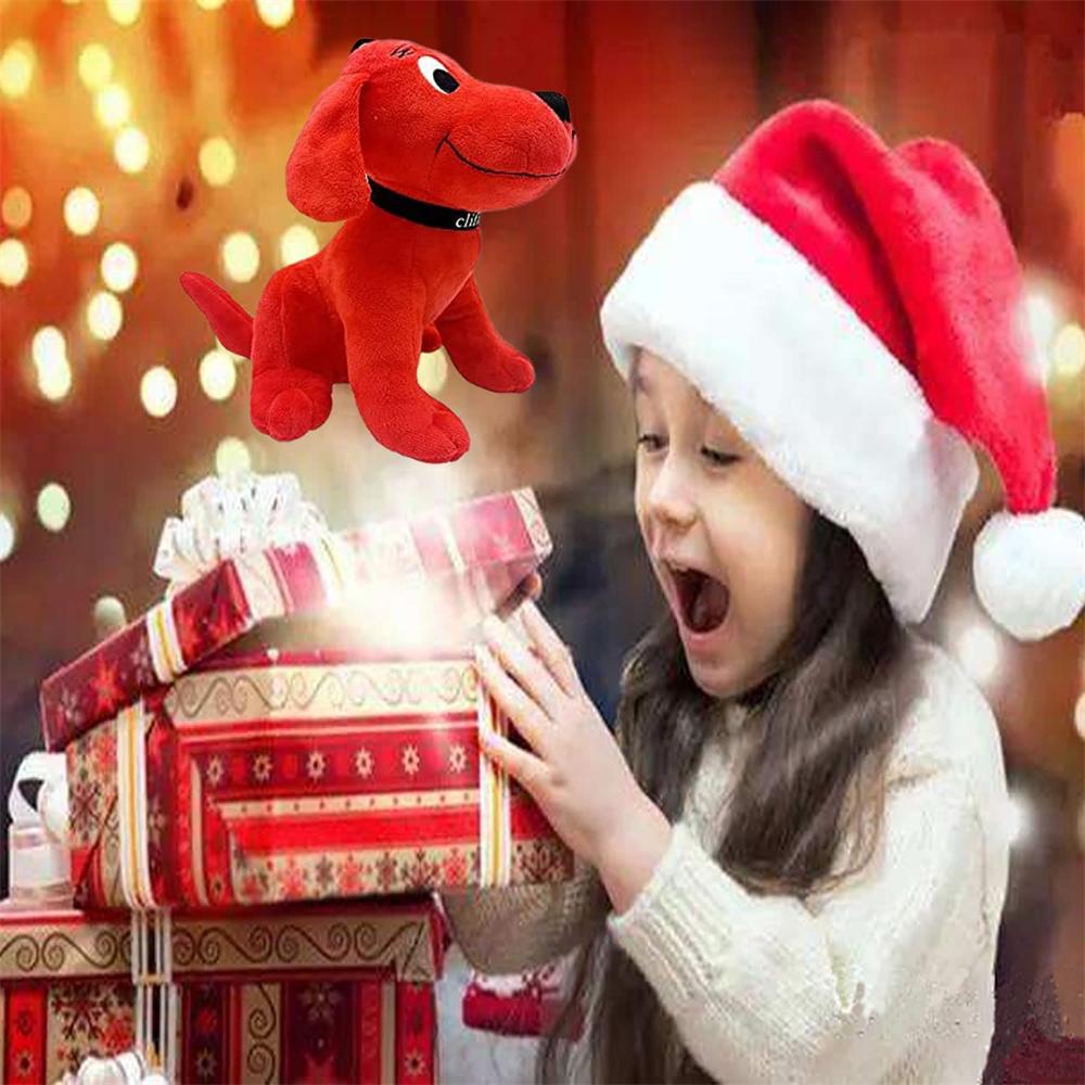 Clifford The Big Red Dog Plush Toy Cartoon Anime Plushie Figure Soft Stuffed Animal Puppy Doll Gift for Fans Girls Birthday