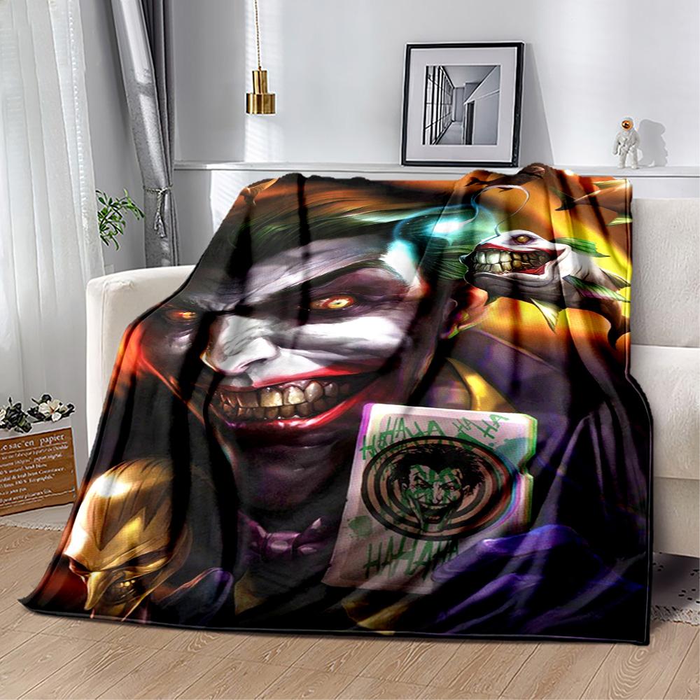 The Joker's Chaos Blanket Suitable for sofas,travel, living rooms also a good gift for friends and family Suitable for all seasons.