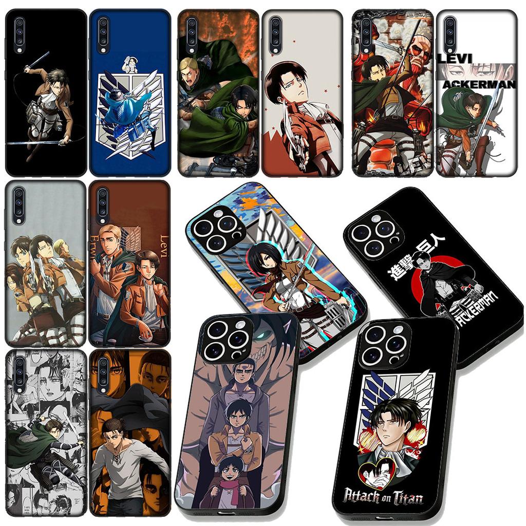 Jaeger Levi Attack on titan Eren Case for Motorola Moto Edge 70 60 Fusion NEO Pro G Stylus G56 G96 G52 G04 G05 G64 G71
