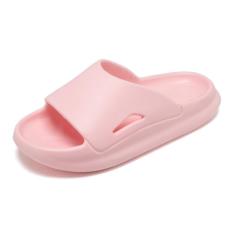 Unisex EVA Hole Leaking Slippers Women Bathroom Shoes Slides Anti-slip Summer Indoor Home Slippers Household Bath Sandals Men