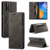 For Huawei Y7a/Huawei P smart 2021 Wallet Case AUTSPACE A01 Leather Stand Cover with RFID Blocking Card Holder