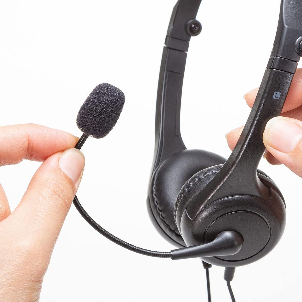 Sanwa Supply USB-гарнитура MM-HSU18BK