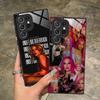 Luisa Sonza Mobile Phone Case for Samsung Galaxy S26 S25 S24 S23 S22 S21 S20 Note20 Plus FE Ultra Glass Colorful Cover Luxury