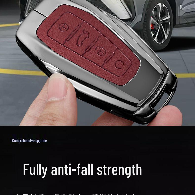 Чехол для ключей Geely Xingrui для Emgrand 4-го поколения, Xingyue L, Boyue L, Bin Yue, Bin Rui COOL - Корпус с пряжкой для автомобиля