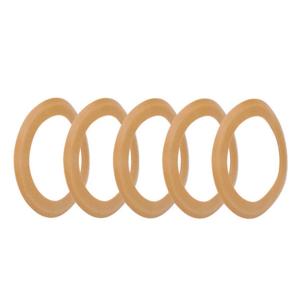 5pcs Piston Rings Rubber Air Pump Accessories For 550W 1100W 1500W Oil-Free Silent Air Compressor Cylinder Insulation Rings