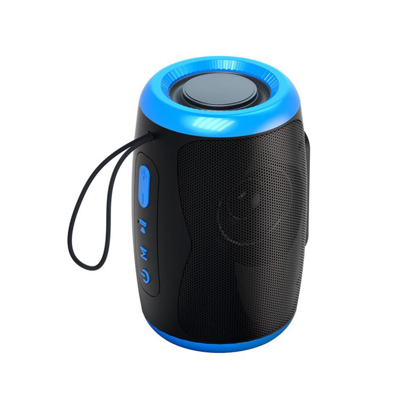 Портативная колонка Беспроводные Bluetooth-колонки с 5.3 Стерео режимами FM/SD/USB-накопитель/Aux Водонепроницаемая для улицы Hi-Fi звук TSN-1