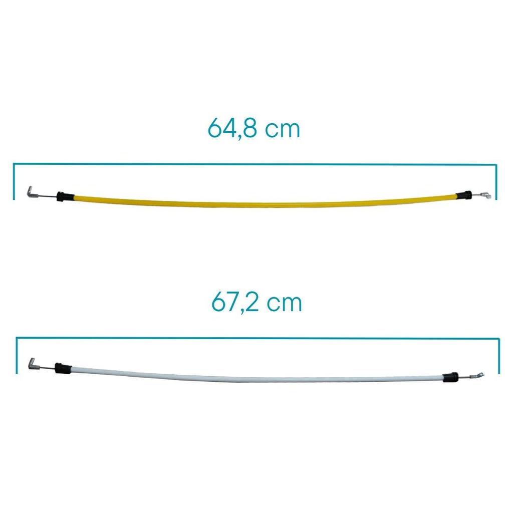 For Mercedes Axor, Atego Door Inside Opening Wire-Right-Left-SET(Diameter:6.10mm)