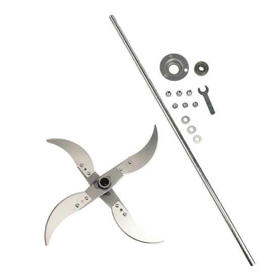 Бытовой измельчитель травы Лезвие Регулируемый диаметр Корм для скота Овощная трава Измельчение Острое лезвие из нержавеющей стали Замена