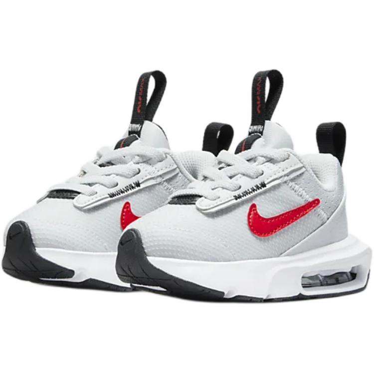 Nike Air Max Intrlk Удобные Универсальные Низкие Кроссовки для Ходьбы Детские кроссовки Белый Черный DH9410-004