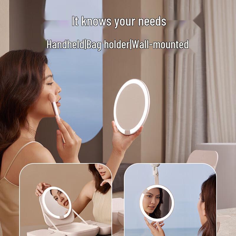 AMIRO Portable LED Makeup Mirror CN plug (adapter included)