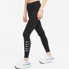 Nike Logo Running Training Yoga Sports Leggings Women Leggings Black DJ0935-010