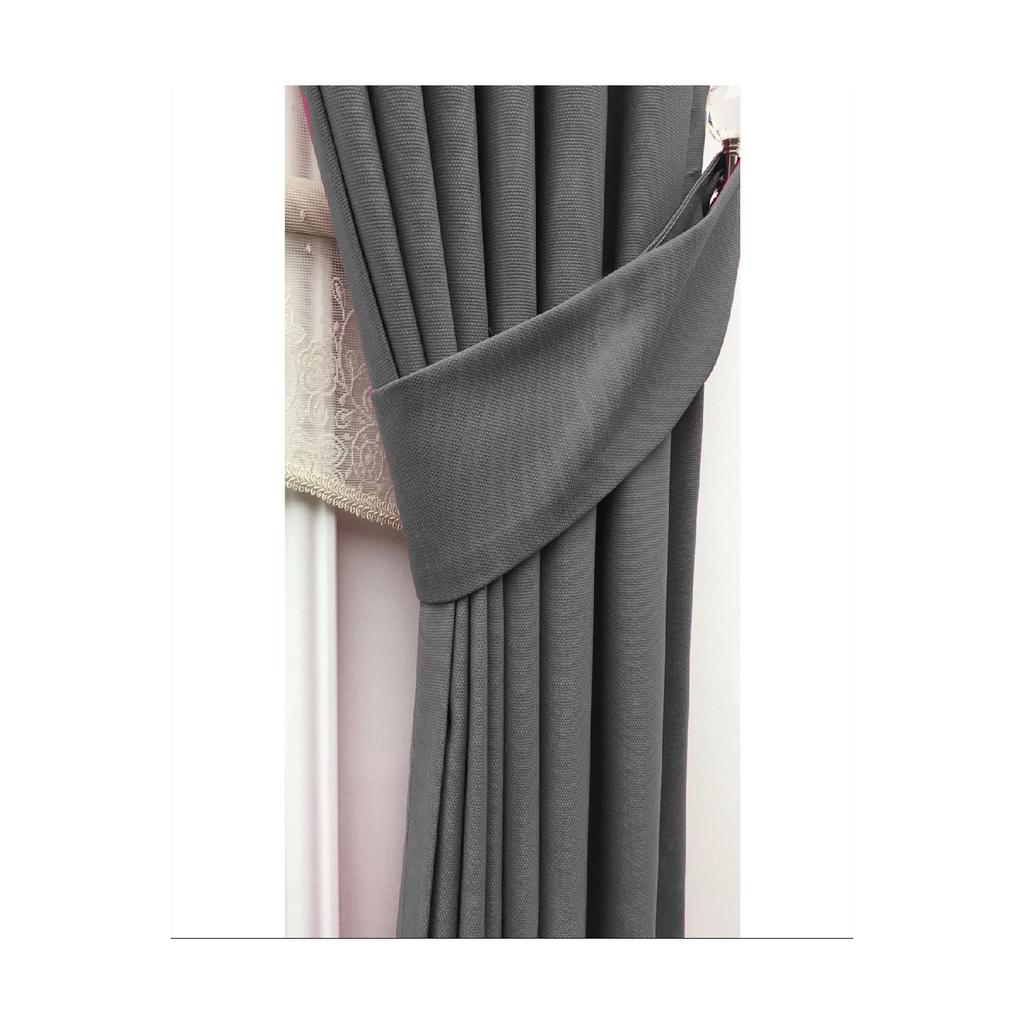 Обычный плиссированный тент темно-серый