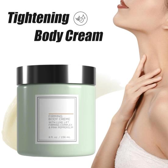 Champagne Firming Body Lotion Moisturizer Soothes Wrinkles Skin Tightening Lotion Anti-Aging Cream for Arm Leg