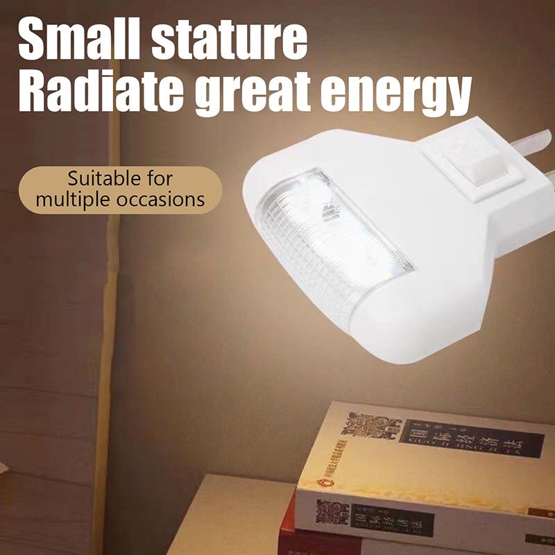 Креативная лампа Led Night 1W Plug Light Bed Wall Lamp Home Illumination Спальня Light Home Decoration