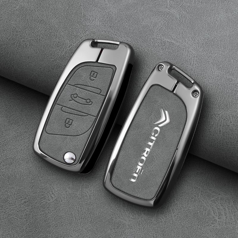 DBGO4 Car Flip Key Case Cover Shell Fob Key For Citroen C1 C2 C4 C5 C3 C4L C8 Berlingo Xsara Picasso C-ELYSEE JUMPY NEMO Accessories