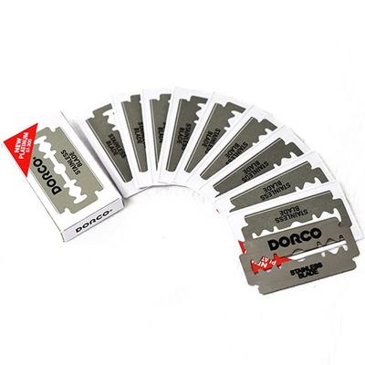 Двустороннее лезвие для бритвы Dorco Makeup, 1 шт., корейское лезвие для бритвы