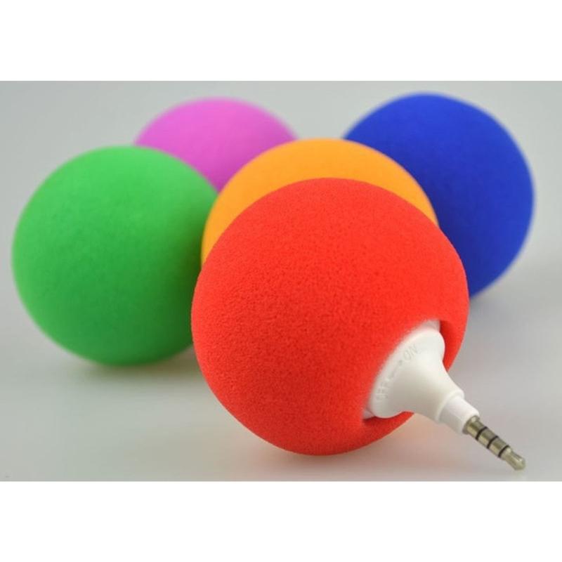 Портативный динамик Мини USB динамик с разъемом 3,5 мм Sponge Ball Динамик Легкий используется для мобильного телефона ПК ноутбука MP3