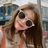Солнцезащитные очки Цветные очки Маленькое лицо Круглые Конфетно-цветные солнцезащитные очки Уличные фото Солнцезащитные очки