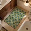 O-Orla Kiely Room Mats Retro Multiple Choice Living Room Kitchen Rug Non-Slip Welcome Rug