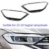 Compatible with 23 Volkswagen New Sagitar Models, This Transparent PC Headlight Cover Serves As a Protective Mask for Car Headlights.