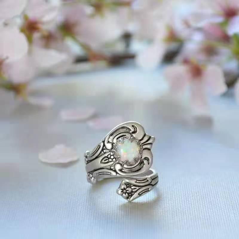2025 Fashion Trend Personalized Love Birthday Inlaid Zircon Women's Ring Jewelry Accessories