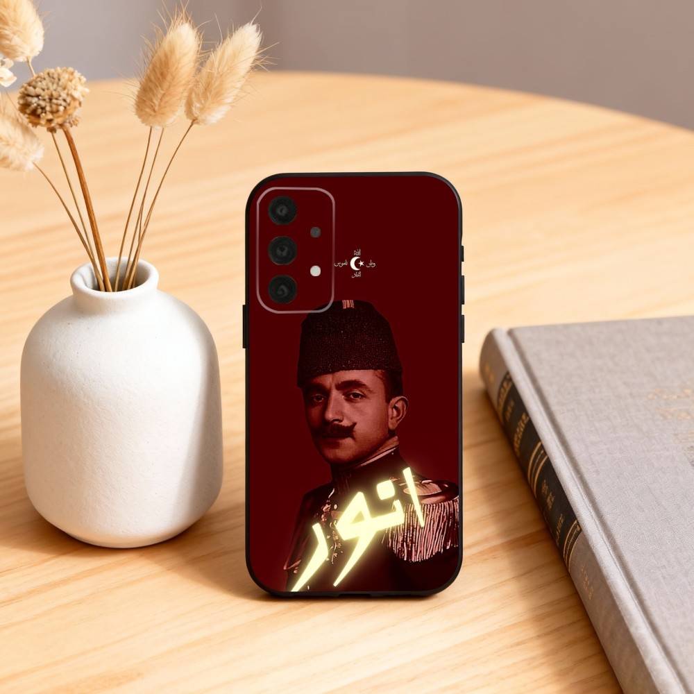 Крутой чехол для телефона Cool Empire O-Ottoman для Samsung S25,24,23,22,30,21,10,9,Ultra,Plus,Lite,FE,4,5 G Мягкий черный чехол