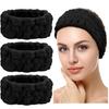 Spa Headbands for Washing Face or Facial, Set of 2 Skincare Headbands, Terry Cloth Headband Wash Combo ,Hairband