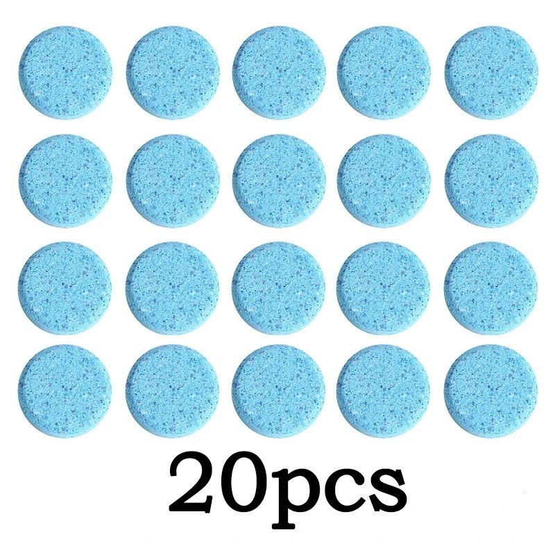 1/10/20/40/100PCS Solid Cleaner Car Windscreen Cleaner Effervescent Tablet Auto Wiper Glass Solid Cleaning Concentrated Tablets Detergent