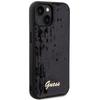 Guess Sequin Script Metal Case For Iphone 14 / 15 / 13 - Black