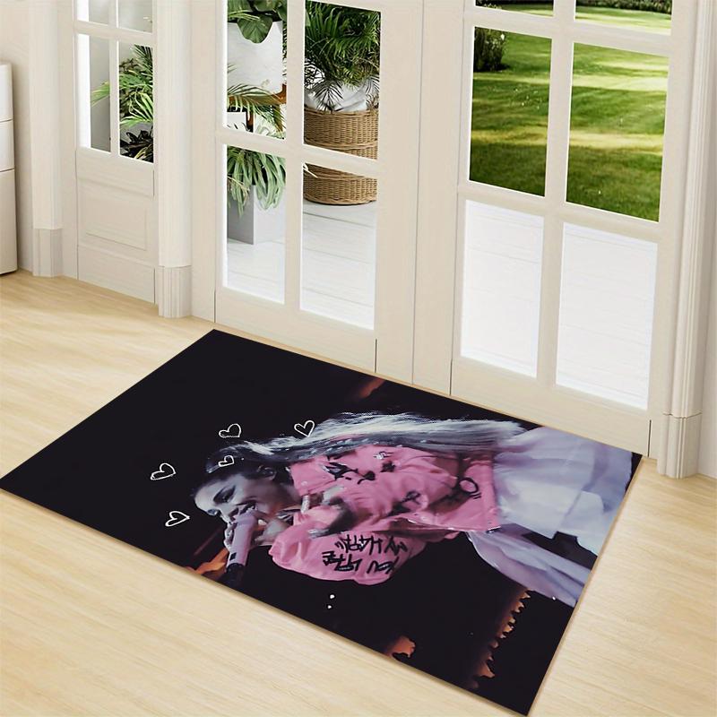Love Night Carpet Rug Soft Washable Antislip Home Living Room Sofa Mats Personalized Christmas Rug