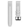 KALEBOL KLB-AWGJ-001 For Garmin Fenix 7X / 7X Pro Silicone Watch Band 26mm Concave Dot Wrist Strap