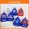 Spider Man Astronaut Letters Prints Kids Cartoon Backpack With Breathable Nylon For Kindergarten Students