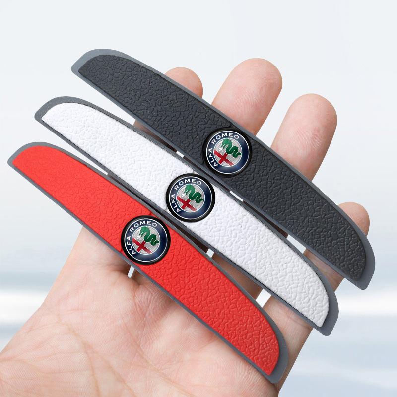 Car Anti-collision Strip Protector Decoration Sticker Accessories For Alfa Romeo 4C 159 166 Spider Giulia Giulietta 156 Mito GT
