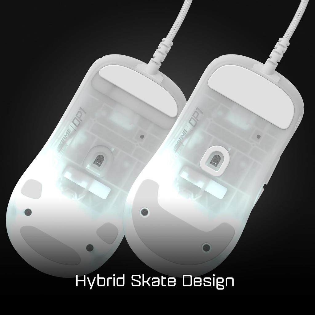 Проводная игровая мышь Endgame Gear OP1 RGB (Белый Мороз)