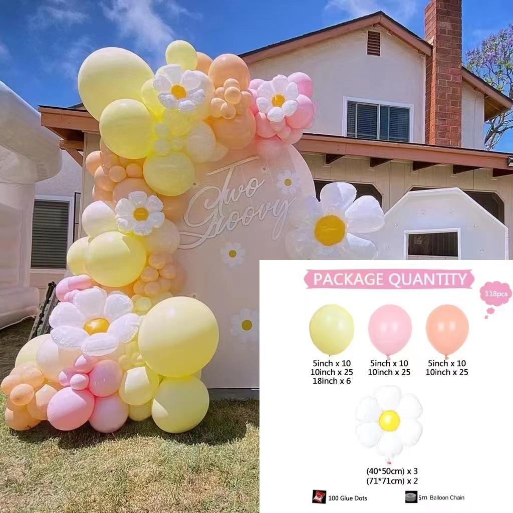 Набор гирлянд из воздушных шаров, украшение на день рождения, набор цепочек из воздушных шаров