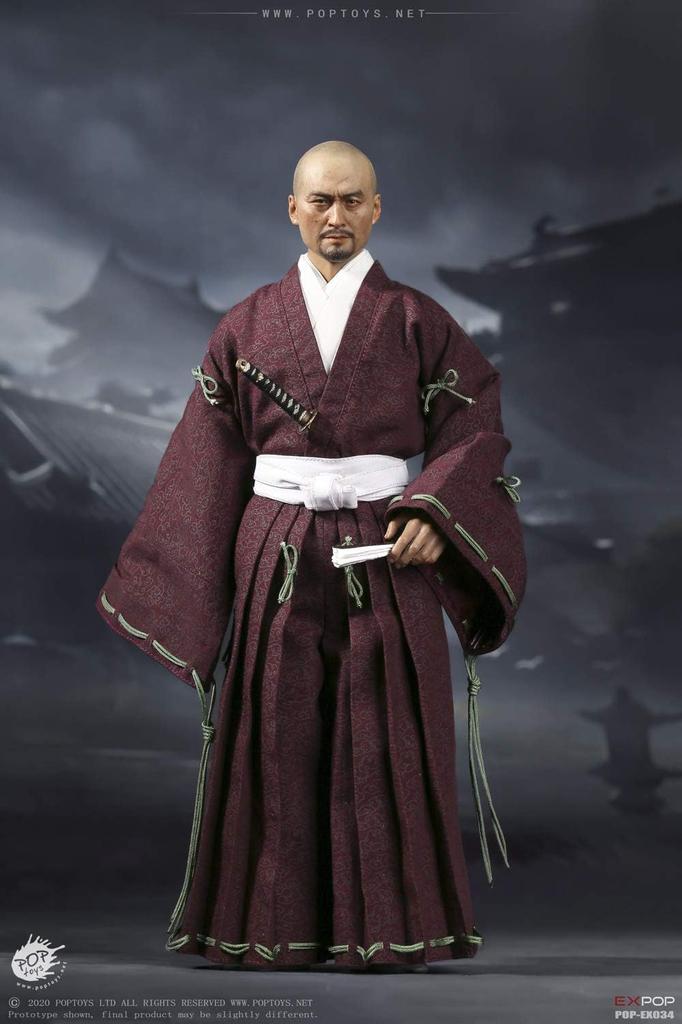 POPTOYS 1/6 Scale Figure: Jinsha Bushi EX034 The Last Samurai, Samurai, Sengoku Period