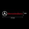 Для Mercedes Benz 2/4 шт. Значок автомобиля Наклейки для украшения кузова и окон Автостайлинг Для Mercedes Benz W212 W213 W205 W177 V177 W247