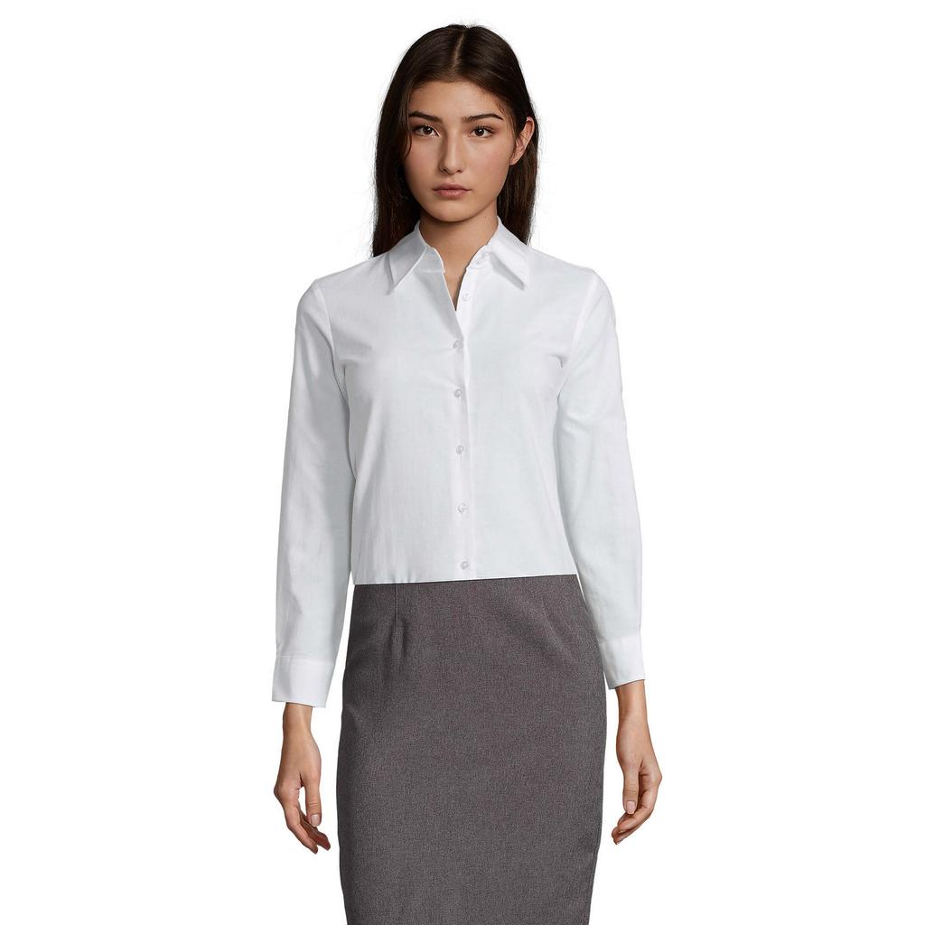 SOLS Womens/Ladies Embassy 130 Oxford Long-Sleeved Shirt