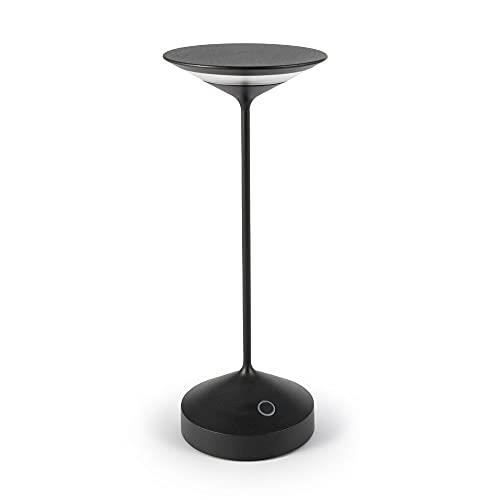 Lampe De Table - AB+ BY ABERT - Tempo - Rechargeable - Aluminium - Tactile